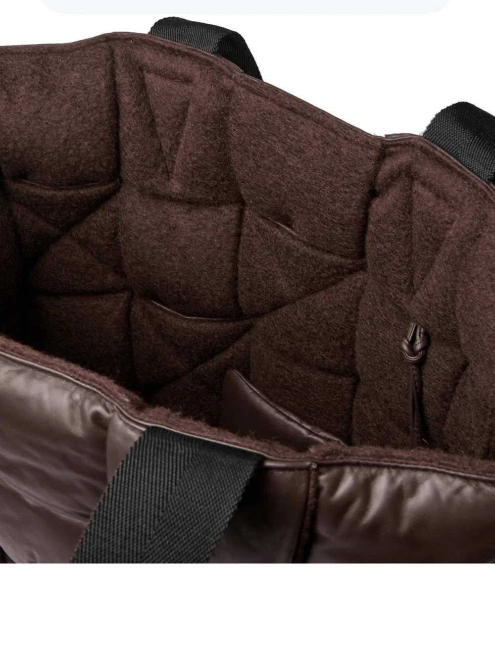 BOTTEGA VENETA Felt Padding Quilted Leather Tote. Born. Like New. RT $ 5450.